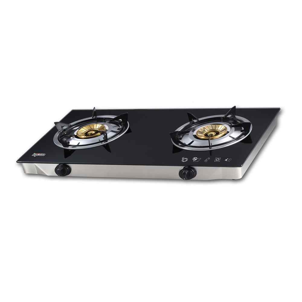 Glass Top Double Burner Gas Stove (KW-3560)