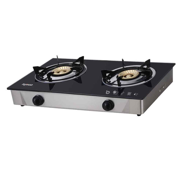 Glass Top Double Burner Gas Stove (KW-3562)